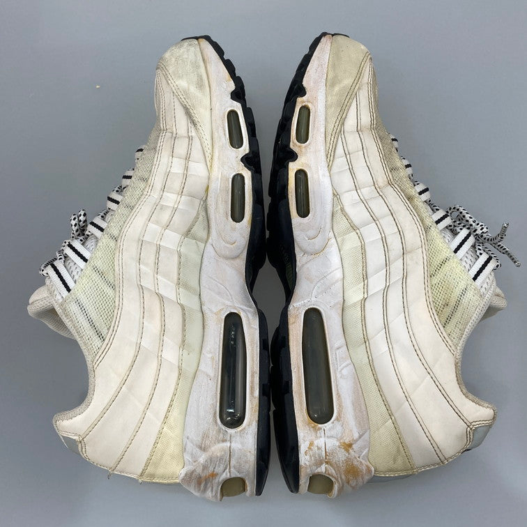 【中古品】【メンズ】 NIKE ナイキ 609048-109 AIR MAX 95 LE WHITE BLACK スニーカー 160-251211-WA-08-iwa サイズ：28cm カラー：WHITE/BLACK-BLACK 万代Net店
