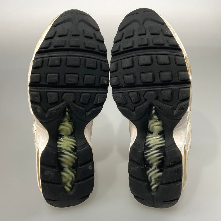 【中古品】【メンズ】 NIKE ナイキ 609048-109 AIR MAX 95 LE WHITE BLACK スニーカー 160-251211-WA-08-iwa サイズ：28cm カラー：WHITE/BLACK-BLACK 万代Net店