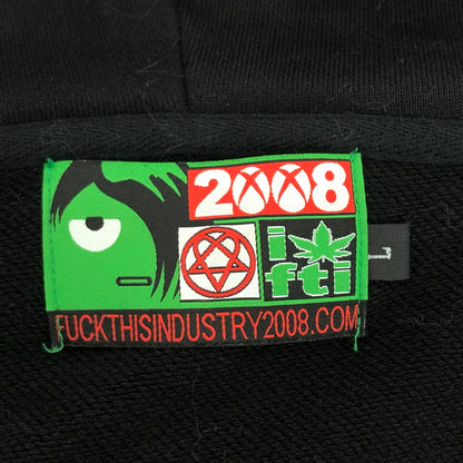 【中古品】【メンズ】 FUCK THIS INDUSTRY ファンク ディス インダストリー FUR FULL ZIP PARKER ファージップアップパーカー 長袖 トップス 142-260616-rs-11-fur サイズ：L カラー：ブラック 万代Net店