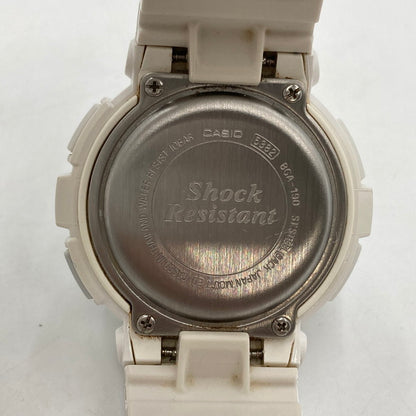 【ジャンク品】【レディース】 CASIO カシオ BABY-G ビーチ・トラベラー BGA-190-7BJF 腕時計 ※電池切れ 198-250824-NS-01-iwa カラー：ホワイト 万代Net店