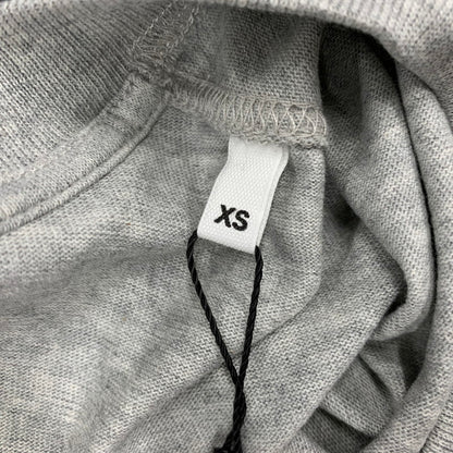 【中古美品】【メンズ】 ami alexandre mattiussi アミアレクサンドレマチウシ BFUTS005 SS HEART LOGO T-SHIRT ショートスリーブ ハート ロゴ Tシャツ トップス 半袖 168-250919-cs-13-izu サイズ：XS カラー：グレー 万代Net店