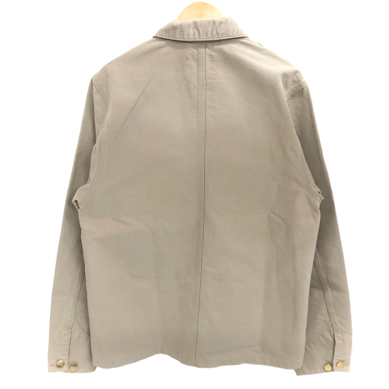 【中古美品】【メンズ】 CARHARTT WIP MICHIGAN COAT I034787 ミシガンコート カバーオール ワークジャケット アウター 142-260616-rs-09-fur サイズ：M カラー：ベージュ系 万代Net店