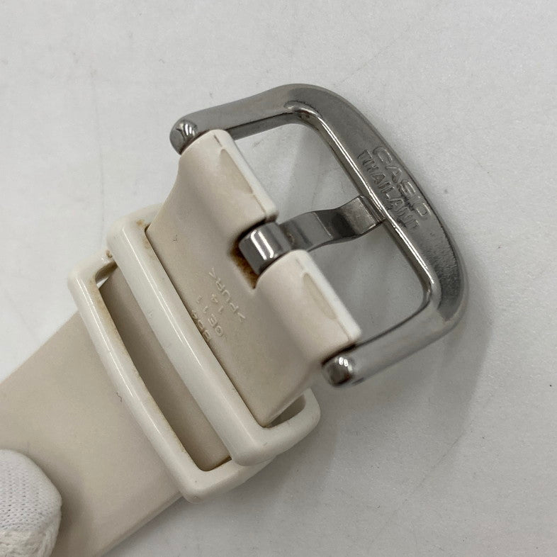 【ジャンク品】【レディース】 CASIO カシオ BABY-G ビーチ・トラベラー BGA-190-7BJF 腕時計 ※電池切れ 198-250824-NS-01-iwa カラー：ホワイト 万代Net店