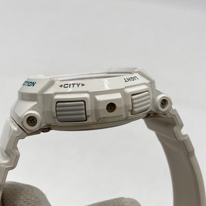 【ジャンク品】【レディース】 CASIO カシオ BABY-G ビーチ・トラベラー BGA-190-7BJF 腕時計 ※電池切れ 198-250824-NS-01-iwa カラー：ホワイト 万代Net店