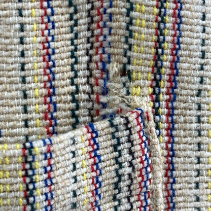 【中古品】【メンズ】 BACKERS マルチストライプ織り 半袖 147-260320-WA-03-iwa サイズ：L カラー：マルチカラー 万代Net店