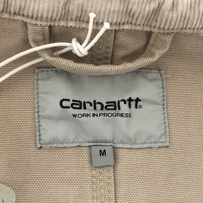 【中古美品】【メンズ】 CARHARTT WIP MICHIGAN COAT I034787 ミシガンコート カバーオール ワークジャケット アウター 142-260616-rs-09-fur サイズ：M カラー：ベージュ系 万代Net店