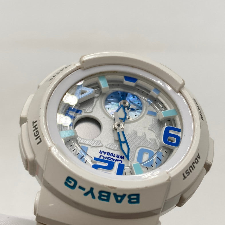 【ジャンク品】【レディース】 CASIO カシオ BABY-G ビーチ・トラベラー BGA-190-7BJF 腕時計 ※電池切れ 198-250824-NS-01-iwa カラー：ホワイト 万代Net店