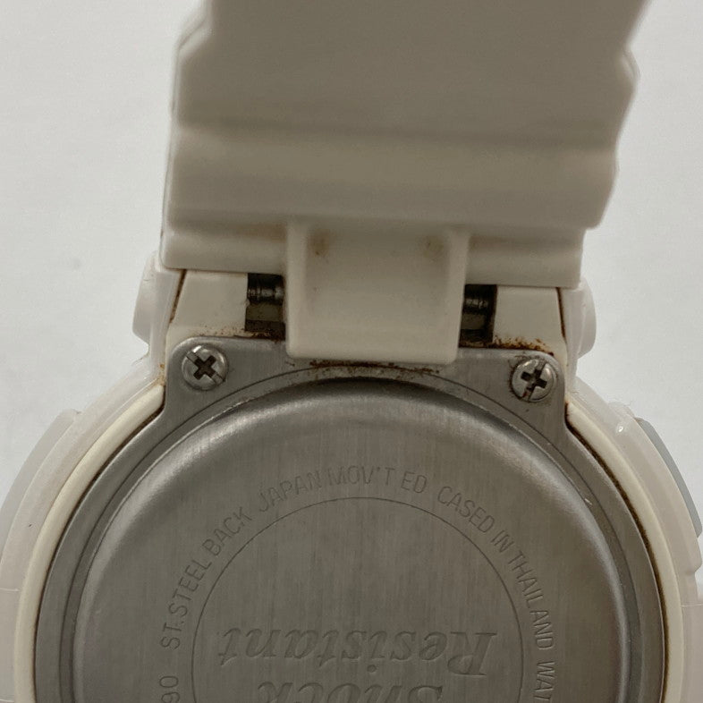 【ジャンク品】【レディース】 CASIO カシオ BABY-G ビーチ・トラベラー BGA-190-7BJF 腕時計 ※電池切れ 198-250824-NS-01-iwa カラー：ホワイト 万代Net店
