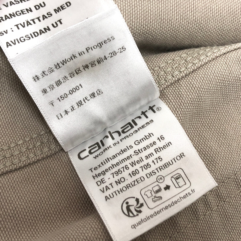 【中古美品】【メンズ】 CARHARTT WIP MICHIGAN COAT I034787 ミシガンコート カバーオール ワークジャケット アウター 142-260616-rs-09-fur サイズ：M カラー：ベージュ系 万代Net店