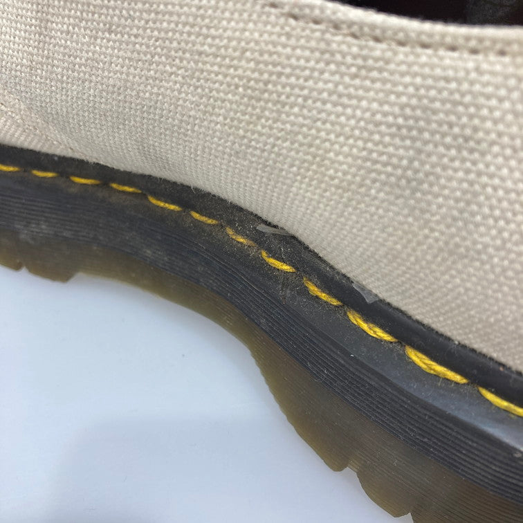 【中古品】【メンズ/レディース】 Dr.Martens ドクターマーチン AW006 VEGAN 1461 QUAD シューズ キャンバス レトロ柄 本体のみ（箱なし） 164-251211-WA-09-iwa サイズ：UK 9 カラー：ベージュ ブラウン 万代Net店