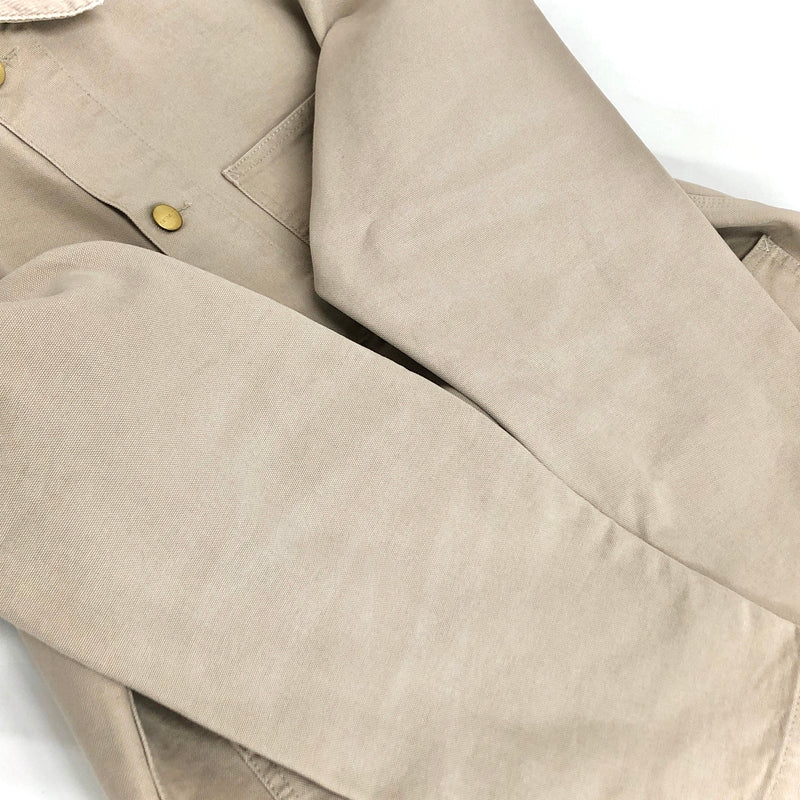 【中古美品】【メンズ】 CARHARTT WIP MICHIGAN COAT I034787 ミシガンコート カバーオール ワークジャケット アウター 142-260616-rs-09-fur サイズ：M カラー：ベージュ系 万代Net店