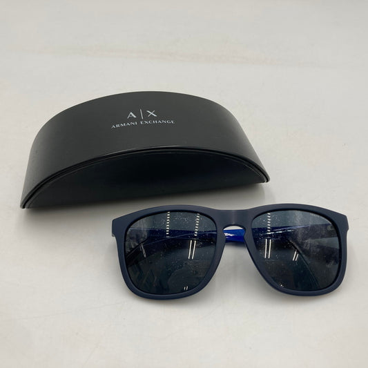 【現状渡し品】【メンズ】 ARMANI EXCHANGE アルマーニエクスチェンジ AX4058S 819887 サングラス 203-251218-SY-09-iwa カラー：ブルー 万代Net店