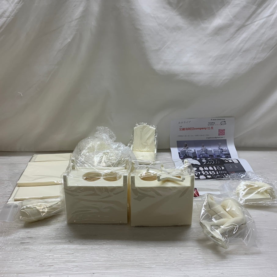 【現状渡し品】 ホロライブ ガレージキット 宝鐘海賊団company 社長 053-260918-MS-07-min 万代Net店