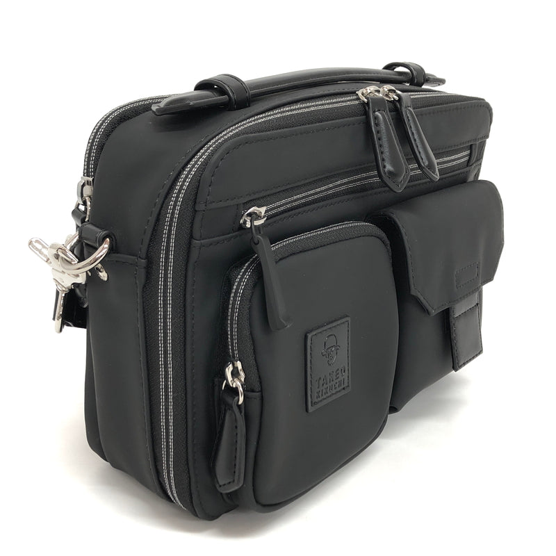 【中古品】【メンズ】 TAKEO KIKUCHI タケオキクチ VELCRO II 732123 ベルクロII ショルダーバッグ セカンドバッグ 2WAY 鞄 188-260902-rs-06-fur カラー：ブラック 万代Net店