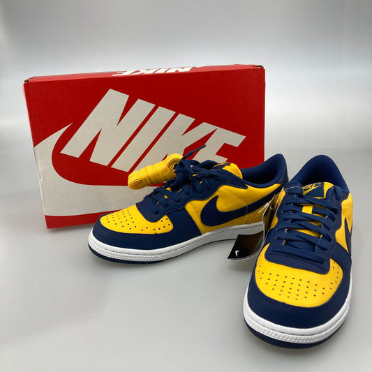 【中古美品】【メンズ】 NIKE ナイキ FJ4206-700 TERMINATOR LOW OG スニーカー 160-251211-WA-11-iwa サイズ：26cm カラー：UNIVERSITY GOLD/NAVY-WHITE 万代Net店