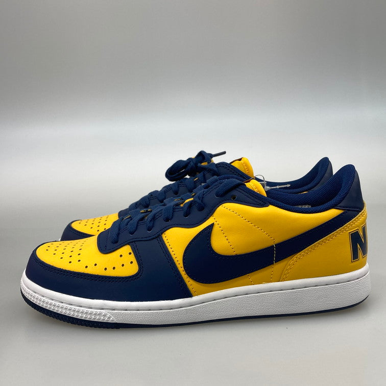 【中古美品】【メンズ】 NIKE ナイキ FJ4206-700 TERMINATOR LOW OG スニーカー 160-251211-WA-11-iwa サイズ：26cm カラー：UNIVERSITY GOLD/NAVY-WHITE 万代Net店