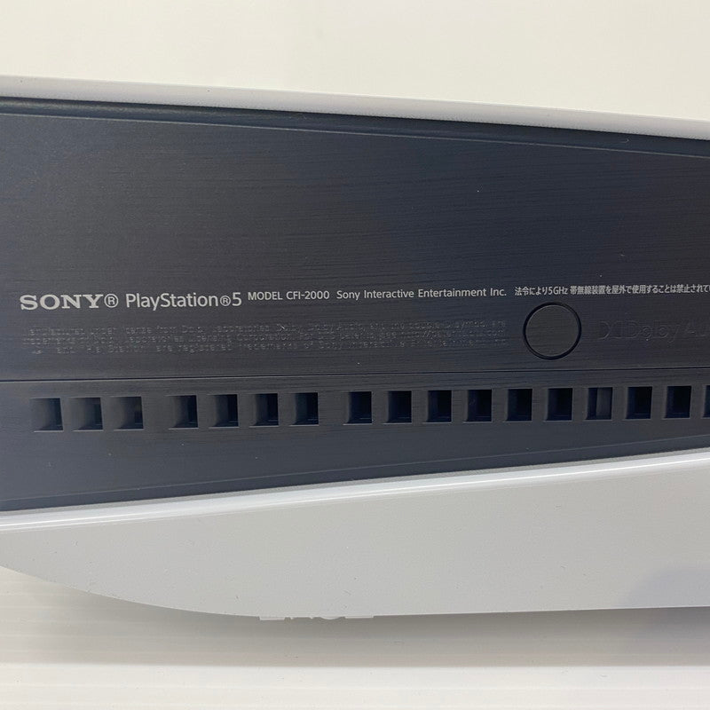 【中古品】SONY ソニー PlayStation 5 PS5 プレイステーション5 プレステ5 本体 (CFI-2000A01) ゲーム 032-250913-ns-2-tei カラー：ホワイト 万代Net店