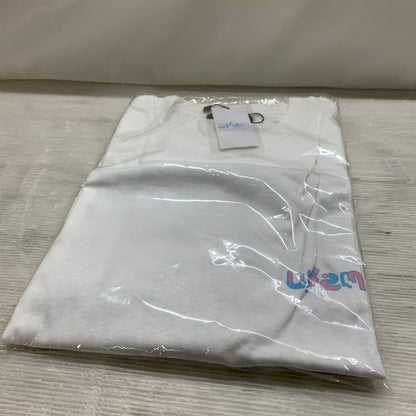 【現状渡し品】 兎田ぺこら UP2M Tシャツ ホワイト フリーサイズ 「バーチャルYouTuber ホロライブ 兎田ぺこら 200万人記念 053-260918-MS-08-min 万代Net店