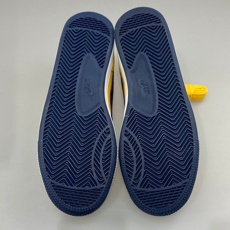 【中古美品】【メンズ】 NIKE ナイキ FJ4206-700 TERMINATOR LOW OG スニーカー 160-251211-WA-11-iwa サイズ：26cm カラー：UNIVERSITY GOLD/NAVY-WHITE 万代Net店