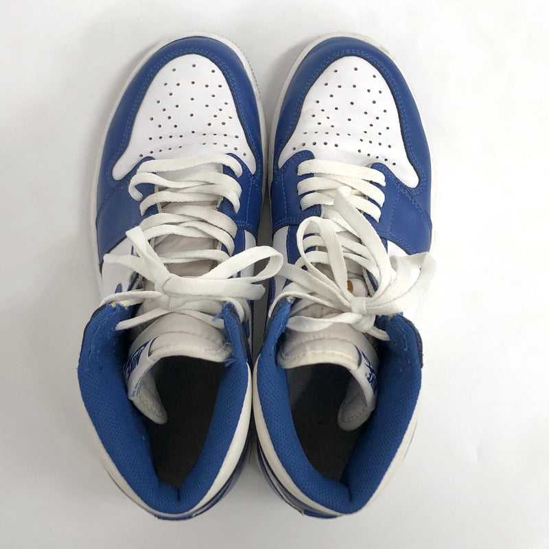 【中古品】【メンズ】 NIKE ナイキ AIR JORDAN 1 RETRO HIGH "STORM BLUE" 555088-127 エア ジョーダン レトロ ハイ スニーカー シューズ 靴 160-260617-rs-02-fur サイズ：28.0cm US10 カラー：ホワイト/ストームブルー 万代Net店
