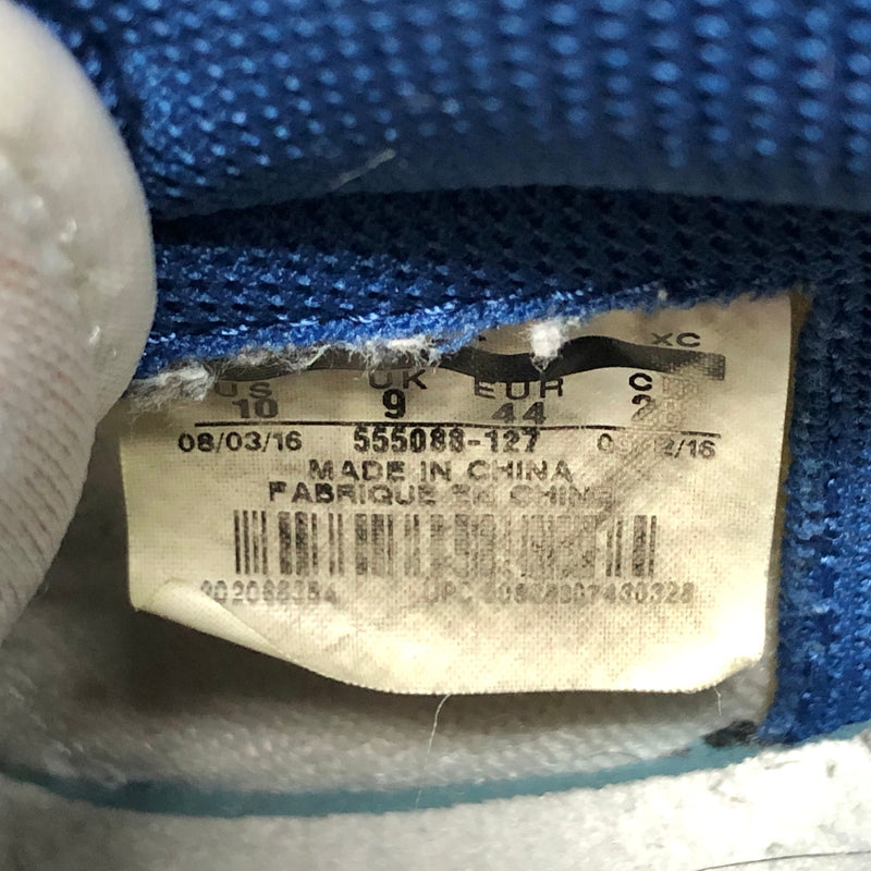 【中古品】【メンズ】 NIKE ナイキ AIR JORDAN 1 RETRO HIGH "STORM BLUE" 555088-127 エア ジョーダン レトロ ハイ スニーカー シューズ 靴 160-260617-rs-02-fur サイズ：28.0cm US10 カラー：ホワイト/ストームブルー 万代Net店
