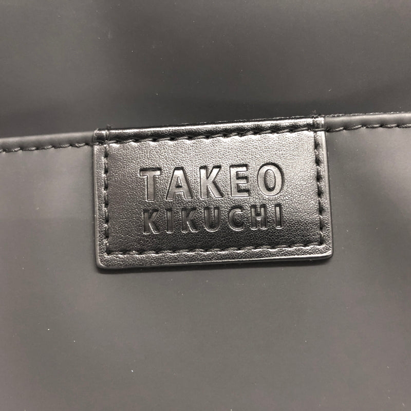 【中古品】【メンズ】 TAKEO KIKUCHI タケオキクチ VELCRO II 732123 ベルクロII ショルダーバッグ セカンドバッグ 2WAY 鞄 188-260902-rs-06-fur カラー：ブラック 万代Net店