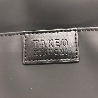【中古品】【メンズ】 TAKEO KIKUCHI タケオキクチ VELCRO II 732123 ベルクロII ショルダーバッグ セカンドバッグ 2WAY 鞄 188-260902-rs-06-fur カラー：ブラック 万代Net店