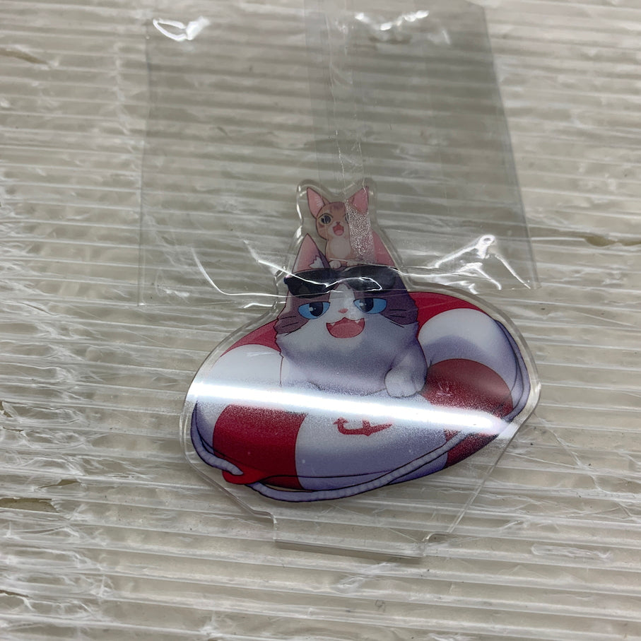 【現状渡し品】 ホロライブ 大神ミオ 誕生日記念2021 アクリルジオラマスタンド 045-260918-MS-09-min 万代Net店