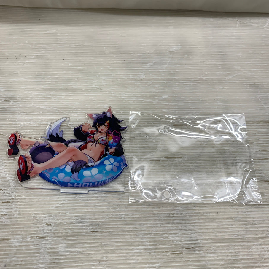 【現状渡し品】 ホロライブ 大神ミオ 誕生日記念2021 アクリルジオラマスタンド 045-260918-MS-09-min 万代Net店