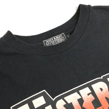 【中古品】【メンズ】 HYSTERIC GLAMOUR ヒステリックグラマー BAD ASS MAMA TOUR S/S TEE 02261CT04 半袖 Tシャツ トップス 140-260902-rs-07-fur サイズ：L カラー：ブラック 万代Net店