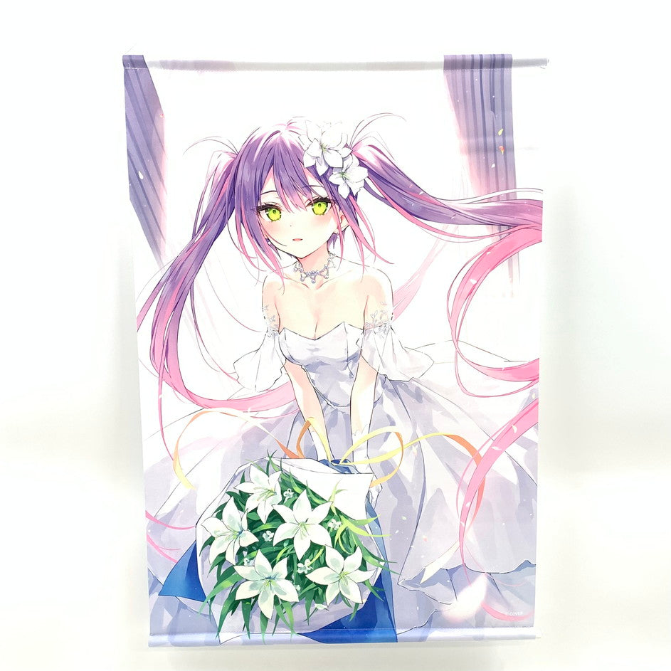 【中古品】 常闇トワ 活動一周年記念 B2タペストリー 054-251208-mo-02-fur 万代Net店