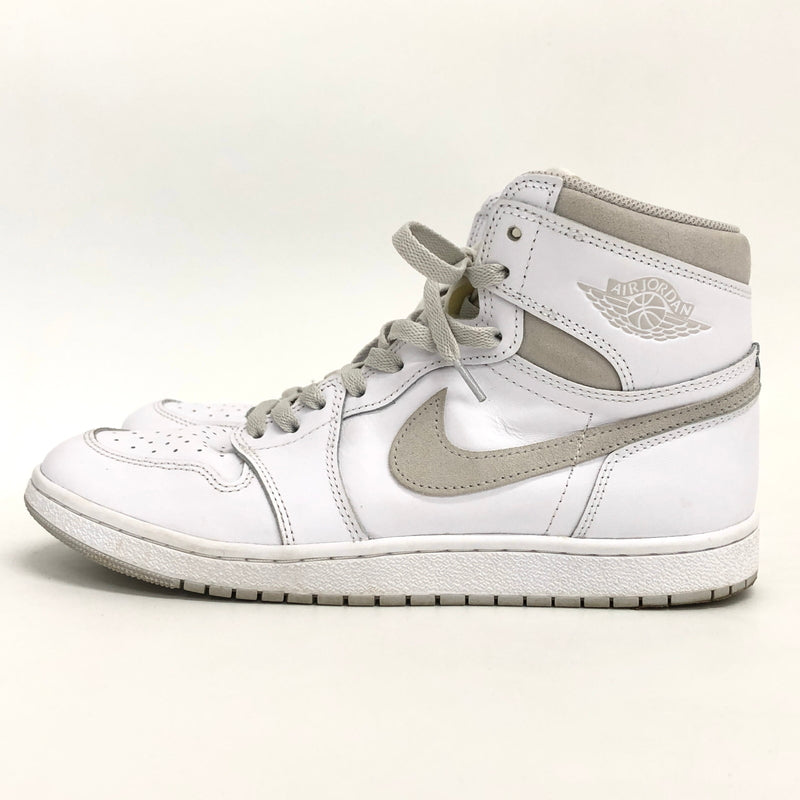 【現状渡し品】【メンズ】 NIKE ナイキ AIR JORDAN 1 HIGH 85 "NEUTRAL GREY" BQ4422-100 エアジョーダン1 レトロ ハイ スニーカー シューズ 靴 160-260617-rs-05-fur サイズ：29.0cm US11 カラー：ホワイト/ニュートラルグレー 万代Net店