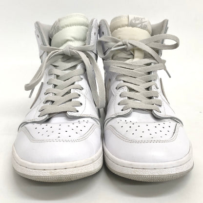 【現状渡し品】【メンズ】 NIKE ナイキ AIR JORDAN 1 HIGH 85 "NEUTRAL GREY" BQ4422-100 エアジョーダン1 レトロ ハイ スニーカー シューズ 靴 160-260617-rs-05-fur サイズ：29.0cm US11 カラー：ホワイト/ニュートラルグレー 万代Net店