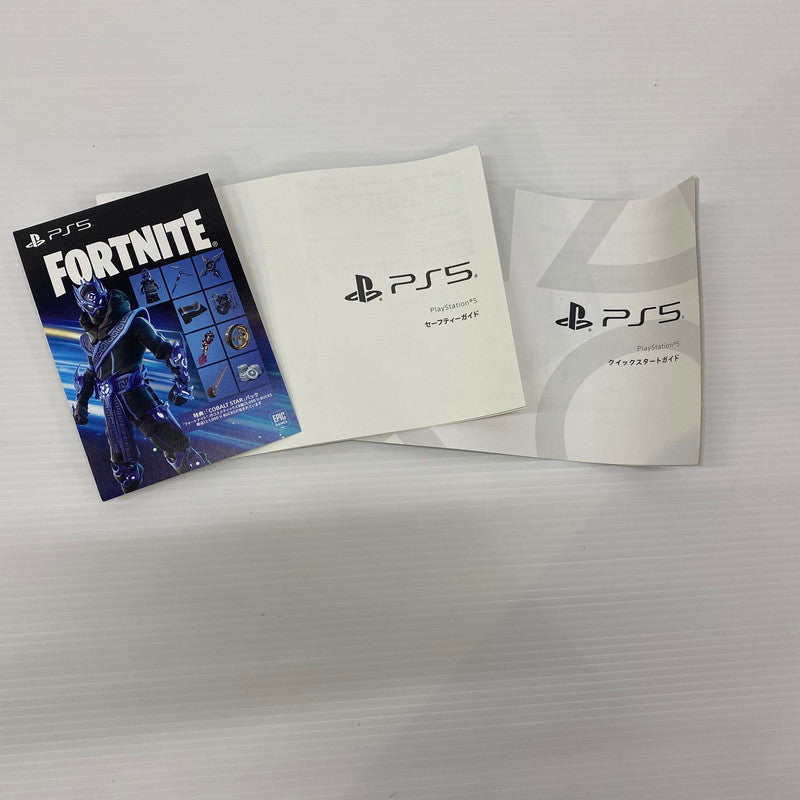 【中古品】SONY ソニー PlayStation 5 PS5 プレイステーション5 プレステ5 本体 (CFI-10027) フォートナイト Cobal Star パック ゲーム 032-250913-ns-5-tei カラー：ホワイト 万代Net店