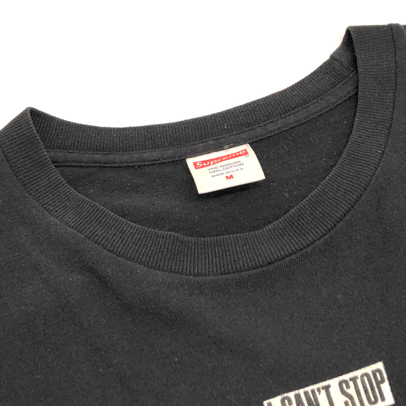 【現状渡し品】【メンズ】 SUPREME シュプリーム 18AW CUTOUTS TEE Tシャツ 半袖 トップス 149-260617-rs-06-fur サイズ：M カラー：ブラック 万代Net店