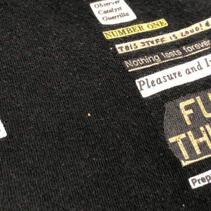 【現状渡し品】【メンズ】 SUPREME シュプリーム 18AW CUTOUTS TEE Tシャツ 半袖 トップス 149-260617-rs-06-fur サイズ：M カラー：ブラック 万代Net店