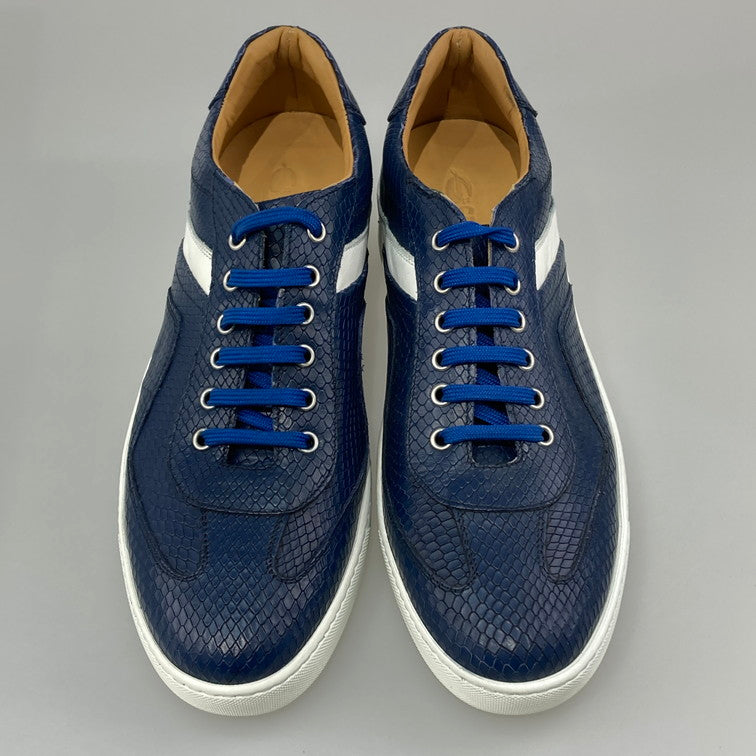 【中古美品】【メンズ】 IL CAMPAGO SUTOR3 スニーカー 163-251213-WA-04-iwa サイズ：43 カラー：ネイビー系 万代Net店