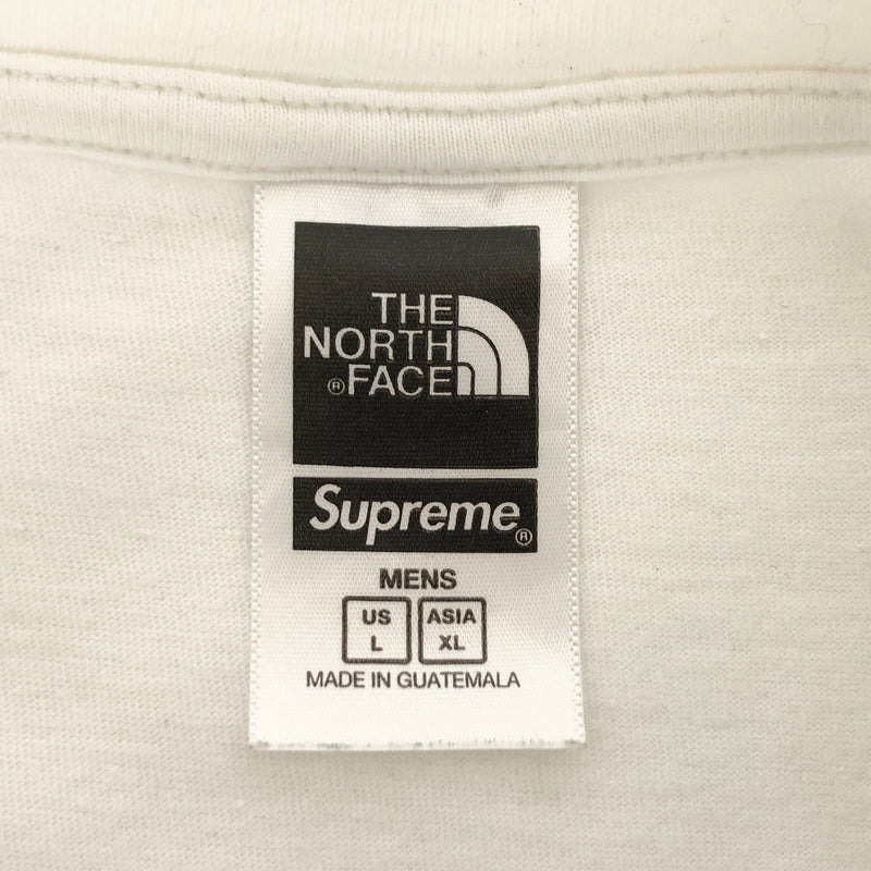 【現状渡し品】【メンズ】 SUPREME × THE NORTH FACE シュプリーム ザ・ノースフェイス 22SS BANDANA S/S TEE NT02209I Tシャツ 半袖 トップス 149-260617-rs-07-fur サイズ：XL カラー：ホワイト 万代Net店