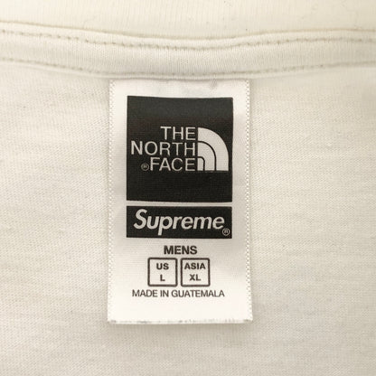 【現状渡し品】【メンズ】 SUPREME × THE NORTH FACE シュプリーム ザ・ノースフェイス 22SS BANDANA S/S TEE NT02209I Tシャツ 半袖 トップス 149-260617-rs-07-fur サイズ：XL カラー：ホワイト 万代Net店