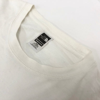 【現状渡し品】【メンズ】 SUPREME × THE NORTH FACE シュプリーム ザ・ノースフェイス 22SS BANDANA S/S TEE NT02209I Tシャツ 半袖 トップス 149-260617-rs-07-fur サイズ：XL カラー：ホワイト 万代Net店