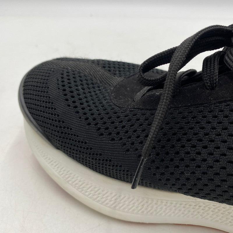 【中古品】【メンズ】 HERMES エルメス HEROES H DETAIL 232985Z ヒーローズ H ディテール 靴 スニーカー 183-260417-ks-02-tei サイズ：42.5 (27cm~27.5cm) 本体のみ カラー：ブラック 万代Net店