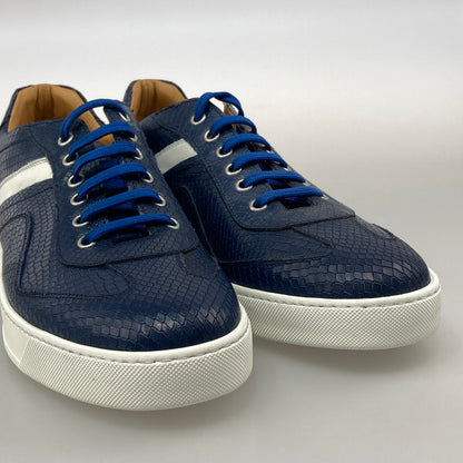 【中古美品】【メンズ】 IL CAMPAGO SUTOR3 スニーカー 163-251213-WA-04-iwa サイズ：43 カラー：ネイビー系 万代Net店