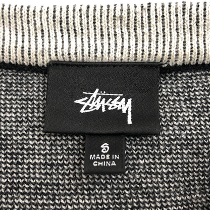 【中古品】【メンズ】 STUSSY ステューシー ALPINE SWEATER 117279 セーター 長袖 トップス 古着 142-260617-rs-08-fur サイズ：S カラー：ブラック 万代Net店