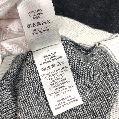 【中古品】【メンズ】 STUSSY ステューシー ALPINE SWEATER 117279 セーター 長袖 トップス 古着 142-260617-rs-08-fur サイズ：S カラー：ブラック 万代Net店