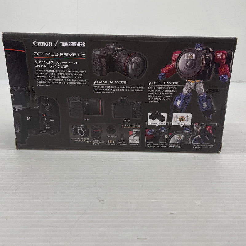 【中古美品】 Canon/TRANSFORMERS オプティマスプライムＲ５ 057-251116-ns-2-tei 万代Net店
