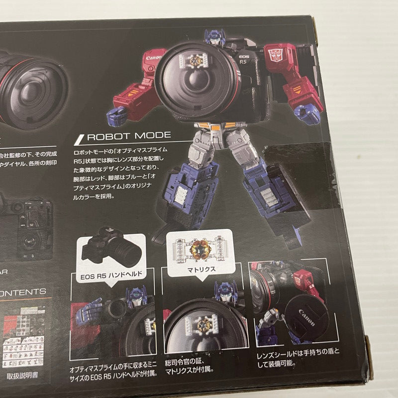 【中古美品】 Canon/TRANSFORMERS オプティマスプライムＲ５ 057-251116-ns-2-tei 万代Net店
