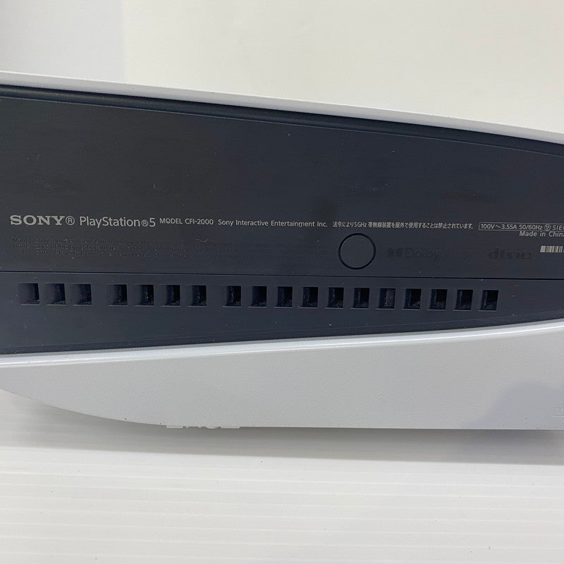【中古品】SONY ソニー PlayStation 5 PS5 プレイステーション5 プレステ5 本体 (CFI-2000A01) ゲーム 032-250913-ns-8-tei カラー：ホワイト 万代Net店