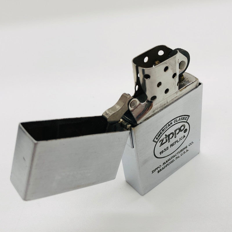 【現状渡し品】【メンズ/レディース】 ZIPPO ジッポ 1932年版 レプリカ オリジナル ライター 206-250709-hn-03-fur カラー：シルバー 万代Net店