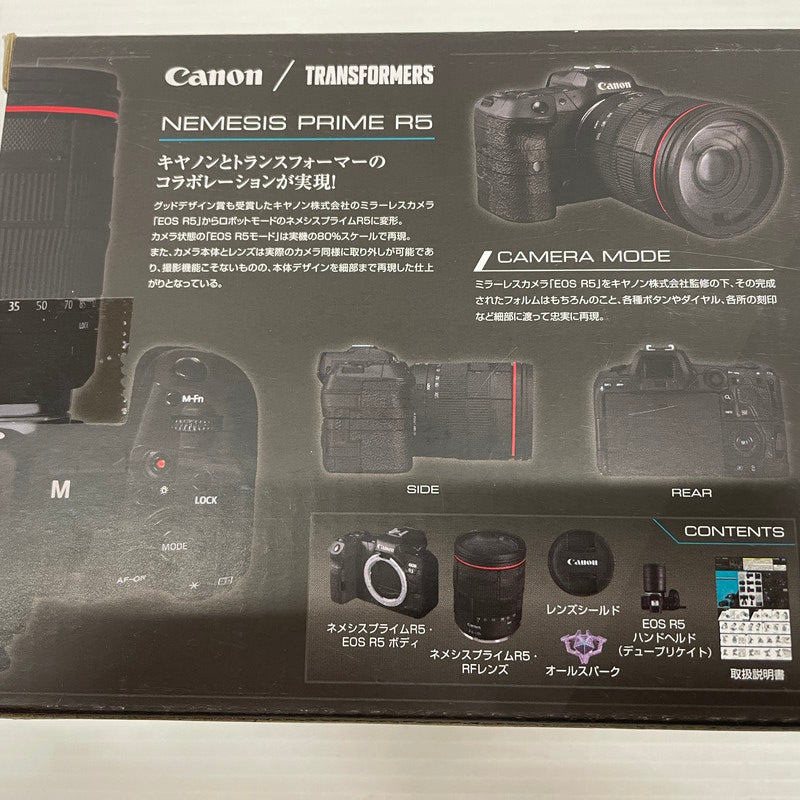 【中古美品】 Canon / TRANSFORMERS ネメシスプライムＲ５ 057-251116-ns-3-tei 万代Net店