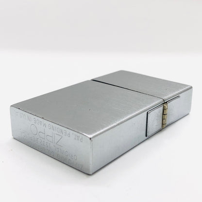 【現状渡し品】【メンズ/レディース】 ZIPPO ジッポ 1932年版 レプリカ オリジナル ライター 206-250709-hn-03-fur カラー：シルバー 万代Net店